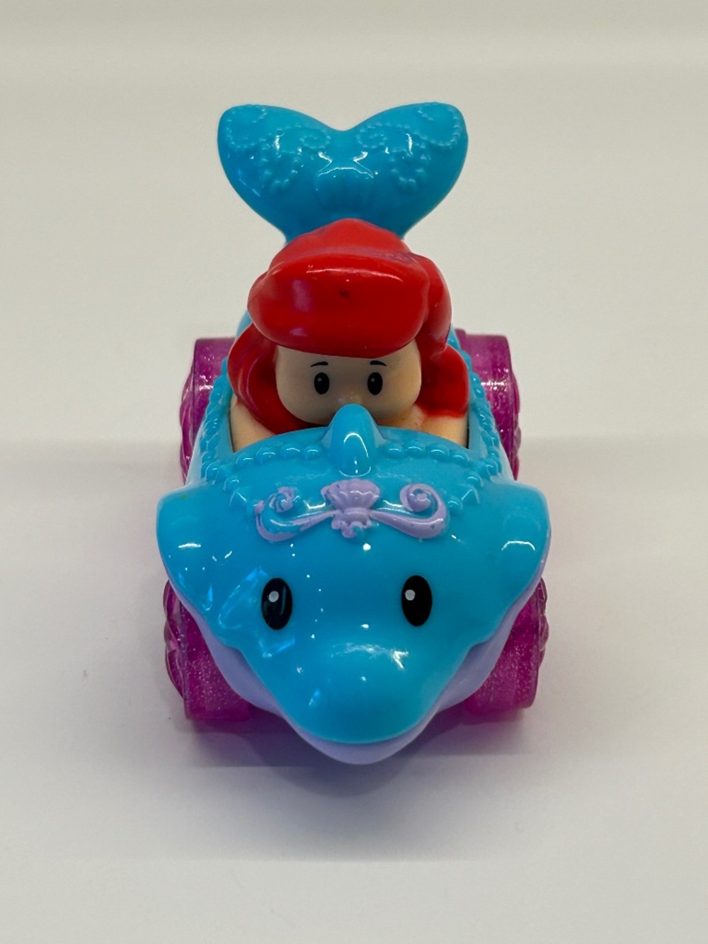 Fisher Price Little People Disney Wheelies Ariel Little Mermaid (D2)